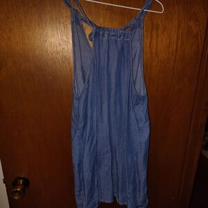 Zenana Outfitters Light Blue Denim Dress